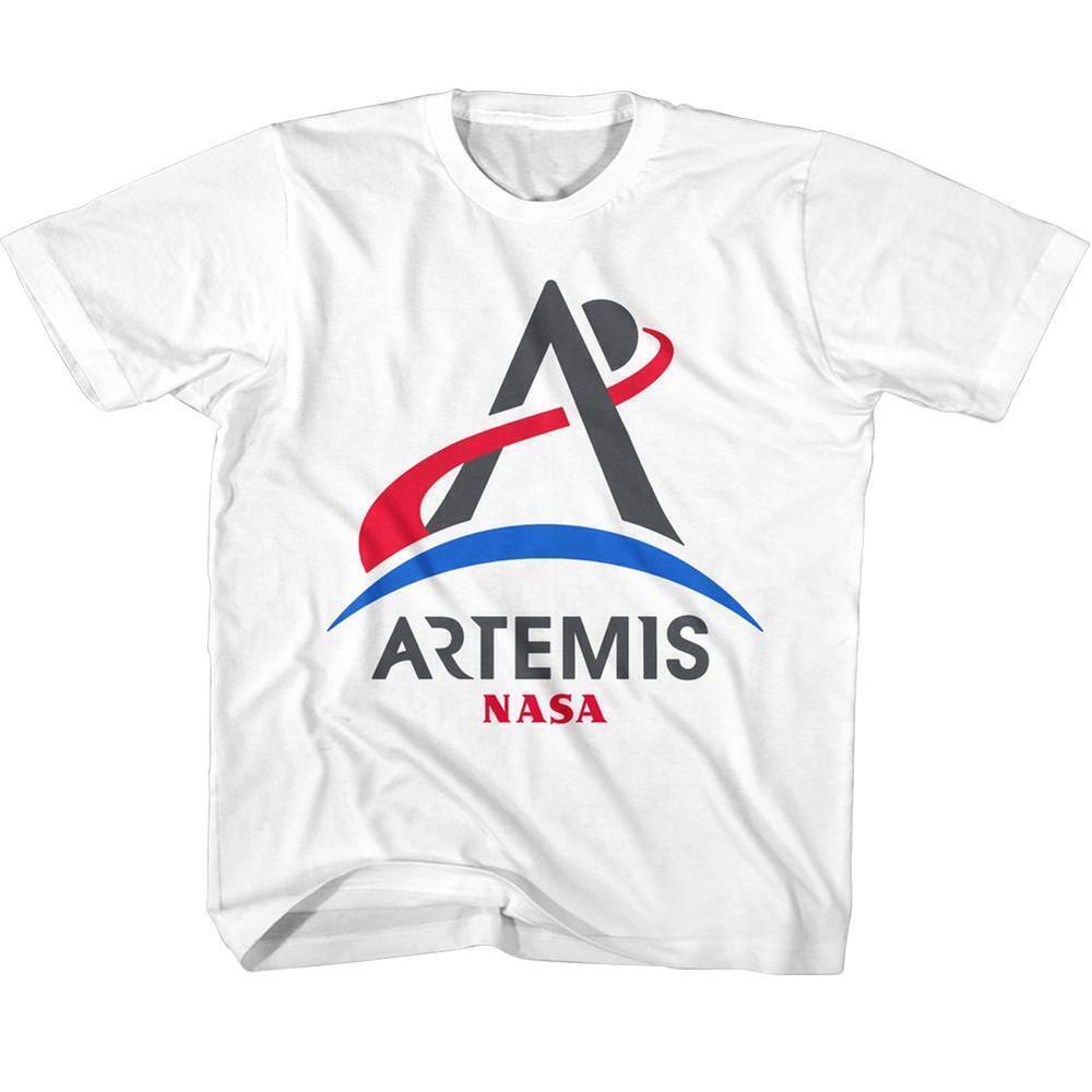 Nasa Artemis Program Logo White T Shirt